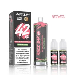 Pack 42K+ 850mAh 20ml / 0.6% - RazzBar