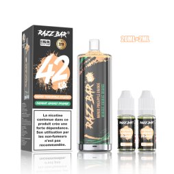 Pack 42K+ 850mAh 20ml / 0.6% - RazzBar