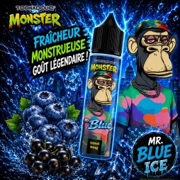Mr Blue (Blueberry Blackcurrant) 0mg 50ml - Monster by Tornadoliq