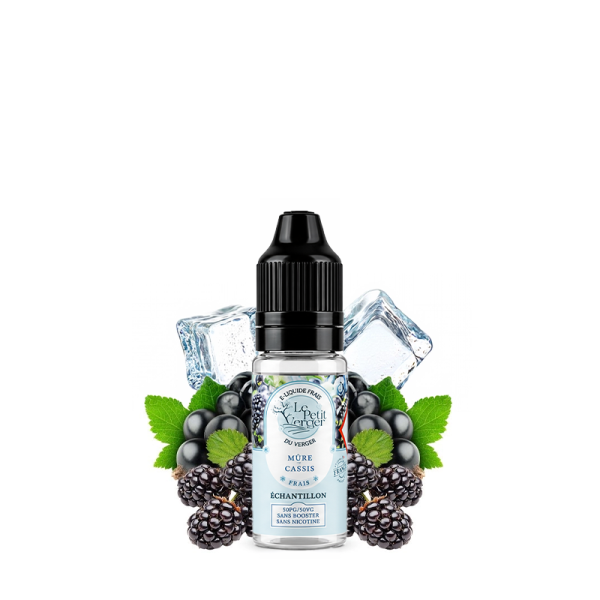 [Sample] Mûre Cassis Frais 0mg 10ml - Le Petit Verger by Savourea