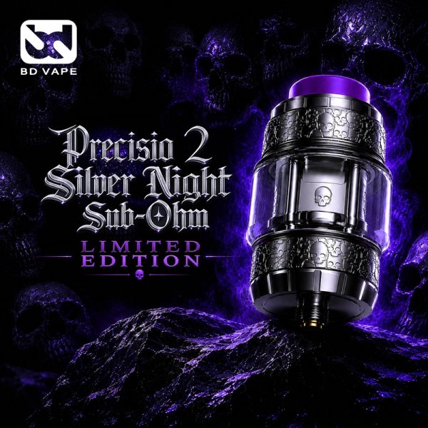 Precisio 2 Sub-Ohm 7.5ml Édition Limitée Silver Night - BD Vape
