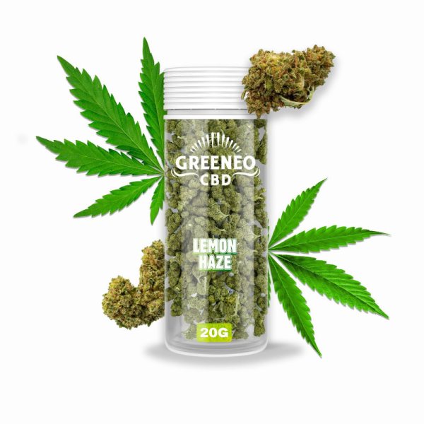 Lemon Haze CBD Flower (20g) - Greeneo