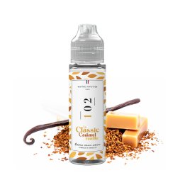 N°102 Le Classic Caramel Vanille 0mg 50ml - Maître Vapotier