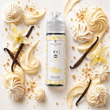 N°307 La Crème Vanille Meringuée 0mg 50ml - Maître Vapotier