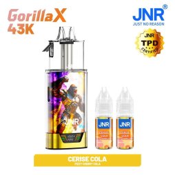 Pack Gorilla X 43K 1000mAh 15ml / 0% - JNR