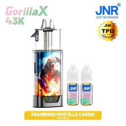 Pack Gorilla X 43K 1000mAh 15ml / 0% - JNR
