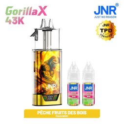 Pack Gorilla X 43K 1000mAh 15ml / 0% - JNR