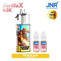 Pack Gorilla X 43K 1000mAh 15ml / 0% - JNR