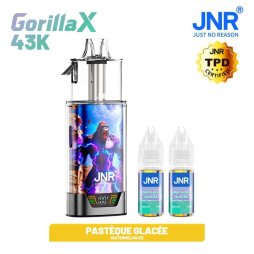 Pack Gorilla X 43K 1000mAh 15ml / 0% - JNR