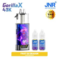 Kit Gorilla X 43K 1000mAh 15ml / 0% - JNR