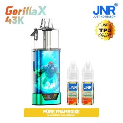 Pack Gorilla X 43K 1000mAh 15ml / 0% - JNR