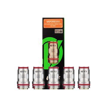 Résistances GTi 0.2/0.4Ω Dual Mesh (5pcs) - Vaporesso