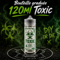 Bouteille graduée 120ml Toxic