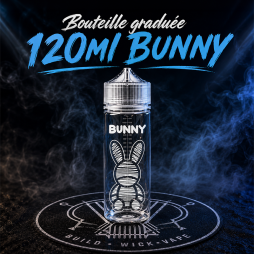 Bouteille graduée 120ml Bob Skull