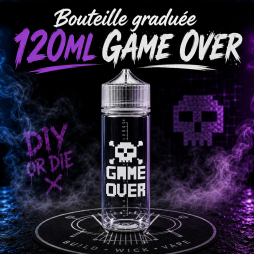 Graduated bottle 120ml Game Over