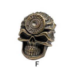 Emblem in Brass & Copper - Thunder Cloud