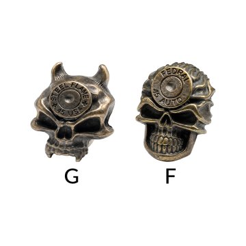 Emblem in Brass & Copper - Thunder Cloud