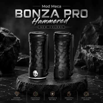 Bonza Pro Mech Mod New Colors - Thunder Cloud x Vaping Bogan