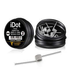 2-Core Clapton Coils Ni80 0.3Ω (10pcs) - Thunder Cloud