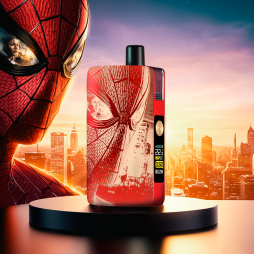 Kit DotPod Max V1.5 5ml 2100mAh Engraved Spider Man Black - Dotmod