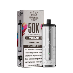 Starter Kit Hypermax Prime 50k 1000mAh 20ml / 6mg - Crown Bar by Al Fakher