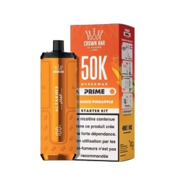 Starter Kit Hypermax Prime 50k 1000mAh 20ml / 6mg - Crown Bar by Al Fakher
