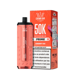 Starter Kit Hypermax Prime 50k 1000mAh 20ml / 6mg - Crown Bar by Al Fakher