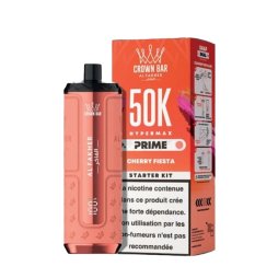 Starter Kit Hypermax Prime 50k 1000mAh 20ml / 6mg - Crown Bar by Al Fakher