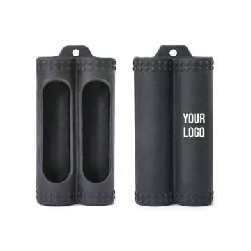 Housse Silicone pour 2 Accus Personnalisée