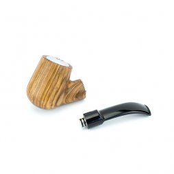 Epipe Bent Zébrano 22mm - Créavap