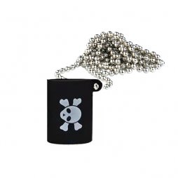 Lanière avec anneau en silicone