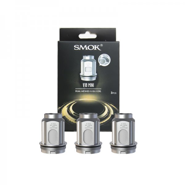 Coils TFV18 Mini 0.2Ω/0.15Ω/0.3Ω (3pcs) - Smoktech